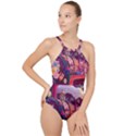 Fantasy  High Neck One Piece Swimsuit View1