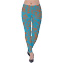 Animal Print Pattern Velvet Leggings View1