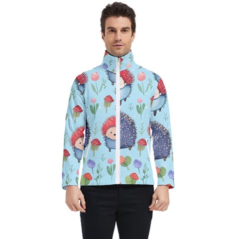 Hedgehogs Animal Men s Bomber Jacket by Pakjumat