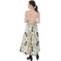 Bee Honeycomb Honeybee Insect Tie Back Maxi Dress View2