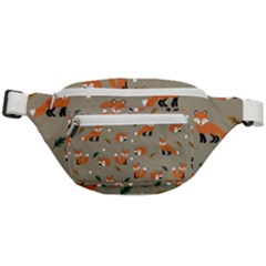 Fox Pattern Texture Fanny Pack by Pakjumat