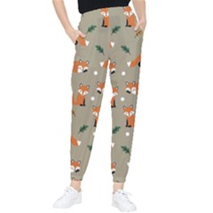 Fox Pattern Texture Women s Tapered Pants by Pakjumat