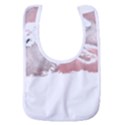 Bull Terrier T- Shirt A Painting Of A Black And White Bull Terrier On Pink Background T- Shirt Baby Bib View1