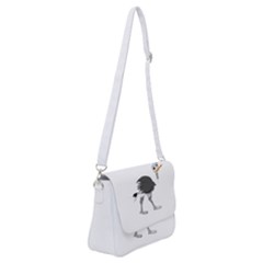 Ostrich T-shirtsteal Your Heart Ostrich 09 T-shirt Shoulder Bag With Back Zipper by EnriqueJohnson