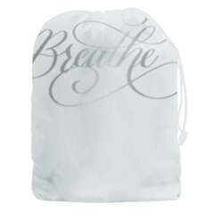 Breathe T- Shirt Breathe In Silver T- Shirt (1) Drawstring Pouch (3xl) by JamesGoode