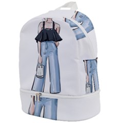 Let’s Go Zip Bottom Backpack by SychEva