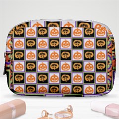 Lantern Chess Halloween Make Up Pouch (small) by Pakjumat