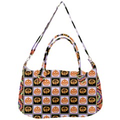 Lantern Chess Halloween Removable Strap Handbag by Pakjumat