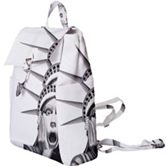 Funny Statue Of Liberty Parody Buckle Everyday Backpack by Sarkoni