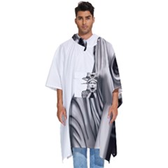 Funny Statue Of Liberty Parody Men s Hooded Rain Ponchos by Sarkoni