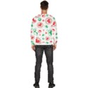 Merry Christmas Geometric Pattern Men s Fleece Sweatshirt View4