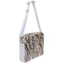 Branches T- Shirt Green Leaves, Branches, Green, Wallart, Summer, Nature, Digital, Art, Minimal, Tro Cross Body Office Bag View2