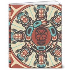 Grateful-dead-pacific-northwest-cover 8  X 10  Hardcover Notebook by Sarkoni