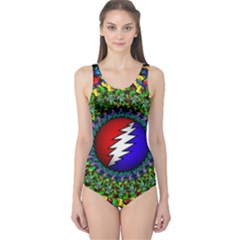 Grateful Dead One Piece Swimsuit by Sarkoni