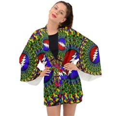 Grateful Dead Long Sleeve Kimono by Sarkoni