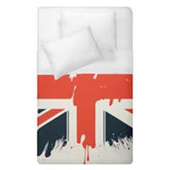 Union Jack England Uk United Kingdom London Duvet Cover (single Size) by uniart180623