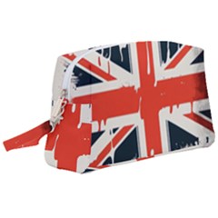 Union Jack England Uk United Kingdom London Wristlet Pouch Bag (large) by uniart180623