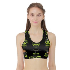 Beetles-insects-bugs- Sports Bra With Border by Ket1n9