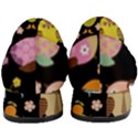 Cute Owls Pattern Women s Bow Heels View4