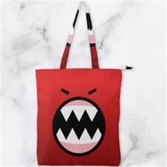 Funny Angry Double Zip Up Tote Bag by Ket1n9