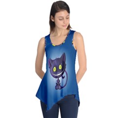 Cats Funny Sleeveless Tunic by Ket1n9