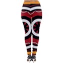 Toraja Pattern Pa barre Allo Lightweight Velour Leggings View2