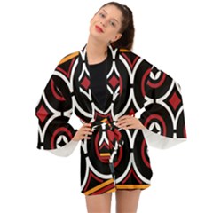 Toraja Pattern Ne limbongan Long Sleeve Kimono by Ket1n9