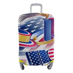 Independence Day United States Of America Luggage Cover (small) by Ket1n9