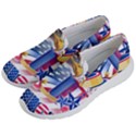 Independence Day United States Of America Women s Lightweight Slip Ons View2