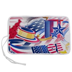 Independence Day United States Of America Pen Storage Case (s) by Ket1n9