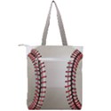 Baseball Double Zip Up Tote Bag View2