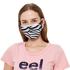 White Tiger Skin Crease Cloth Face Mask (adult) by Ket1n9