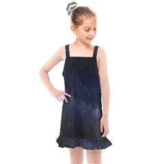 Cosmos-dark-hd-wallpaper-milky-way Kids  Overall Dress by Ket1n9