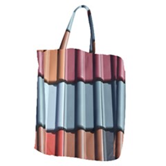 Shingle-roof-shingles-roofing-tile Giant Grocery Tote by Ket1n9