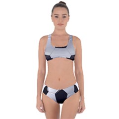 Soccer Ball Criss Cross Bikini Set by Ket1n9