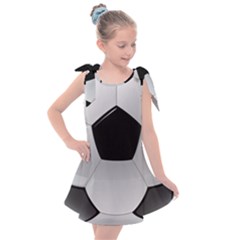 Soccer Ball Kids  Tie Up Tunic Dress by Ket1n9