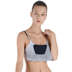 Soccer Ball Layered Top Bikini Top  by Ket1n9