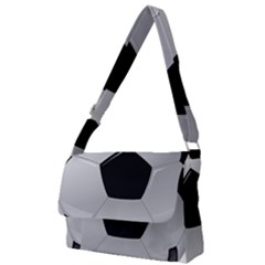 Soccer Ball Full Print Messenger Bag (l) by Ket1n9