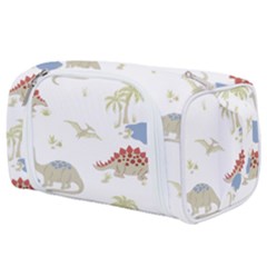 Dinosaur Art Pattern Toiletries Pouch by Ket1n9