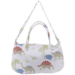 Dinosaur Art Pattern Removable Strap Handbag by Ket1n9