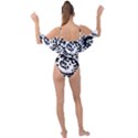 Ying Yang Tattoo Drape Piece Swimsuit View2