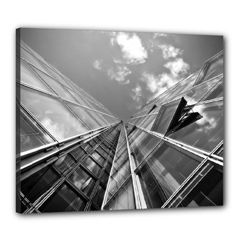 Architecture-skyscraper Canvas 24  X 20  (stretched) by Ket1n9