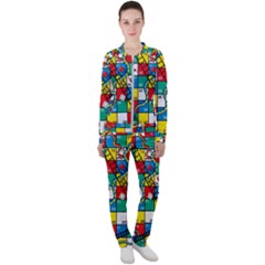 Snakes And Ladders Casual Jacket And Pants Set by Ket1n9