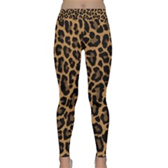 Tiger Skin Art Pattern Classic Yoga Leggings by Ket1n9