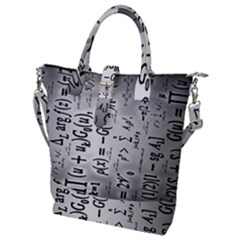 Science Formulas Buckle Top Tote Bag by Ket1n9