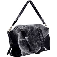 Space-universe-earth-rocket Canvas Crossbody Bag by Ket1n9