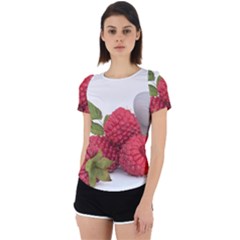 Fruit-healthy-vitamin-vegan Back Cut Out Sport T-shirt by Ket1n9