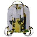 White-wine-red-wine-the-bottle Flap Pocket Backpack (Large) View3