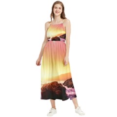 California-sea-ocean-pacific Boho Sleeveless Summer Dress by Ket1n9