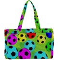 Balls Colors Canvas Work Bag View1